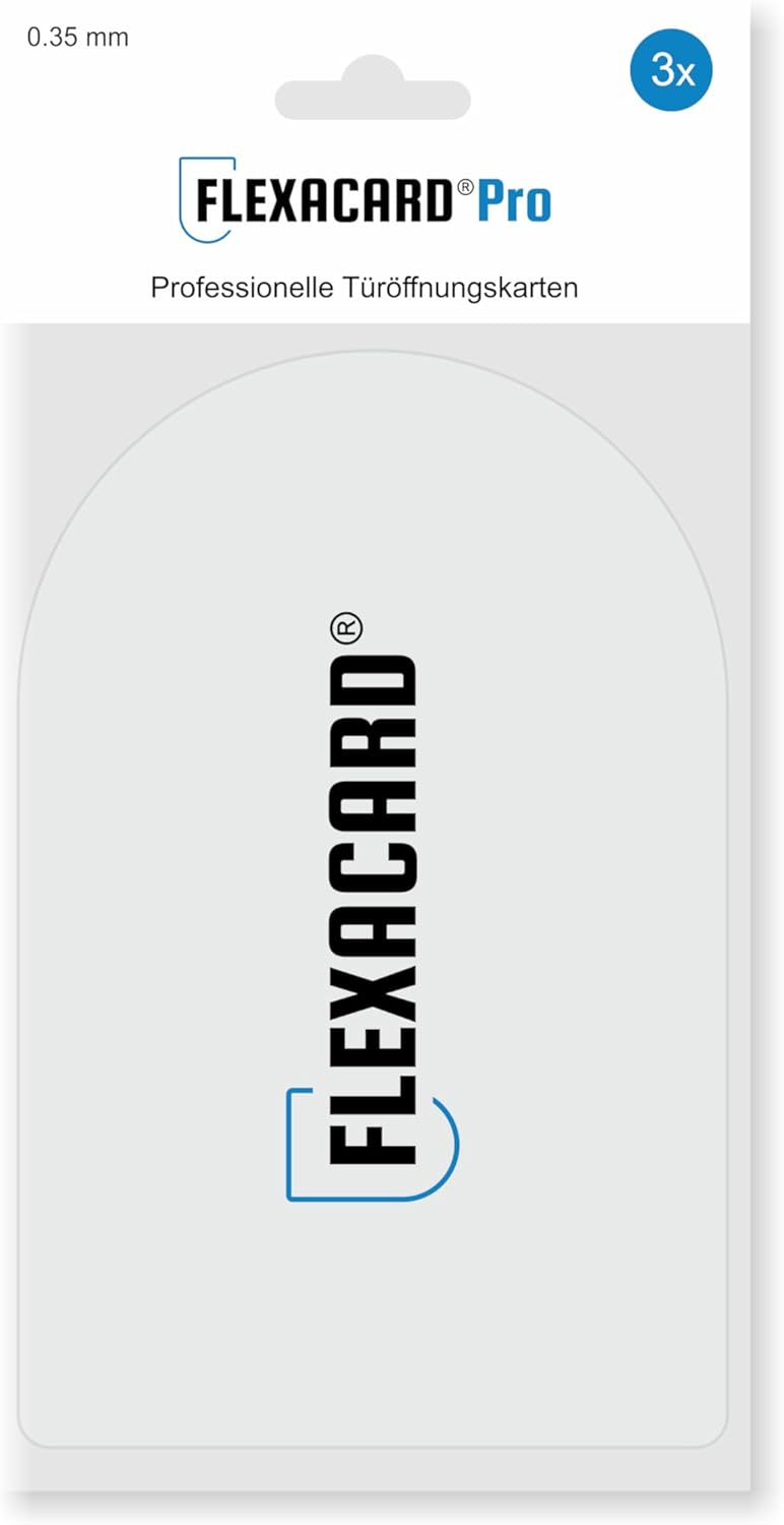 Flexacard® Pro Öffnungskarten 0,35 mm (3 Stk.) verpackt